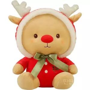 크리스마스루돌프인형 인테리어장식 루돌프인형 카페 인형 인테리어 파티 귀여운인형 소품 연말 사슴