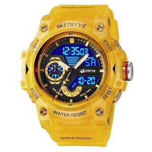 [미국배송] 고사사 남성 U2019 전술 시계 아날로그 디지털 듀얼 디스플레이 U2013 50M 방수 군용 손목시계 LED 백라이트 스톱워치 알람 카운트다운 내구성 있는 야외