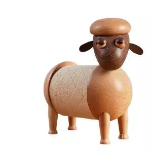 양두루마리케이스 까칠 고양이 양 휴지걸이 강아지 당나귀 원목 화장실 두루마리휴지케이스