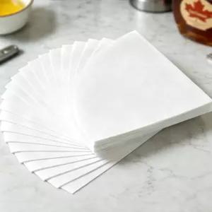 프라이어 오일 필터50팩 10인치 식용유 메이플 시럽 부직포 튀김 그리스 밀랍 레스토랑용 카페 푸드 트럭용