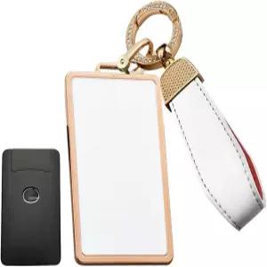 샌릴리 렉서스 F 스포츠 ES300L 2022 GS용 골든 엣지 키 카드 커버는 NX RX lx570 2020 키리스 풀 프로텍션