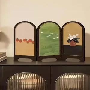 미니 거실장식 현관장식 그린 기념품 전통기념품 가림막