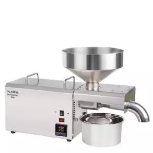 방앗간 채유기 기름짜는 전기 압착기 곡물 참기름 오일추출 전자동 소형기계