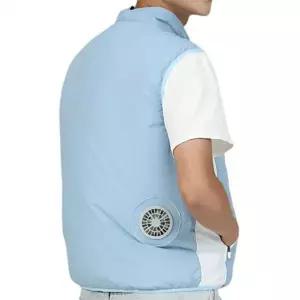 아이스 쿨 여름 등산 낚시 선풍기 조끼 얼음조끼 작업복 작업 조끼 쿨타올 선풍기조끼