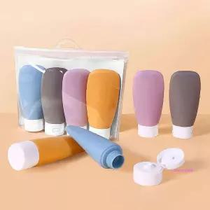 휴대용 실리콘 공병 다목적 리필용기 4컬러 리필통zab865