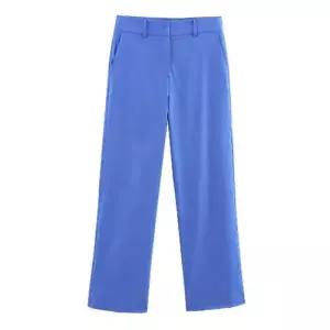 무천도사 봄 여성용 여자 린넨 정장 코트+바지 정장세트 혼방 세트 KKE1