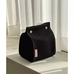 STUDIOMONCHER 두루마리 휴지 커버 케이스 (블랙) 2086177