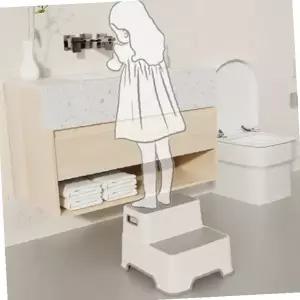 욕실 화장실 발판 미끄럼 방지 계단 스툴 어린이 세면대 높이 조절 디딤대