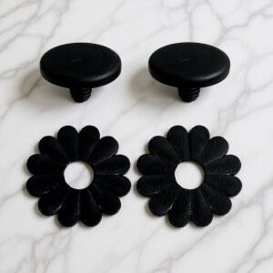 1세트 우산 팁 교체용 8mm 플라스틱 보호대 내구성 있는 비/햇빛 커버 캡 수리 액세서리