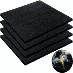 변속기 배수구 팬용 키둠 4개 22인치 오일 스플래시 패드 매트 기계 및 자동차용 스플랫 사각 없음