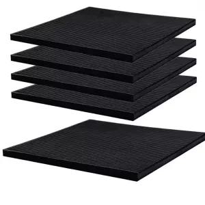 방진고무판 15T 5개 세트 소음방지 진동방지 매트