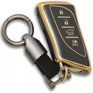 2018-2024 ES350 RX350h LC500h LS500h UX200 GX460 NX350 호환되는 렉서스용 키포브 커버 키케이스