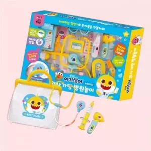 지나월드웍스 핑크퐁 아기상어 의사가방 병원놀이 혼합색상 1개 4524138