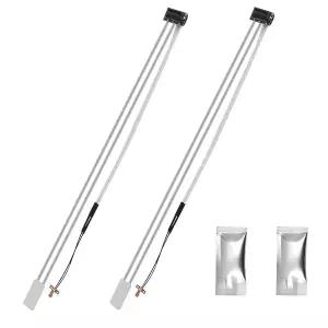 히쿠디 24V 48W 300°C 고온 세라믹 히터 및 써미스터 열 그리스 밤부 랩 A1/A1 미니 3D 프린터용 고정