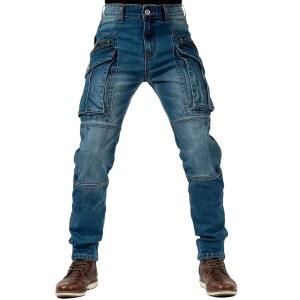 [미국배송] 모터사이클 팬츠 & 캐주얼 청바지 편안한 신축성 슬림 라이딩 올 시즌 남성용 릴랙스