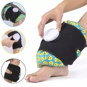 페어벨류 발목 무릎 팔 아이싱 얼음 냉찜질 온수 주머니 의료용 냉 온 아이스 찜질 팩 스트랩 세트