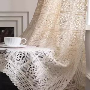 코 코바늘커튼 커튼 가림막 커텐 뜨개 엔틱 코바늘 가리개 북유럽