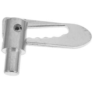 헤비 듀티 아연 도금 퀵 릴리스 T 핀 트레일러 래치 T자형 컴팩트 플랫 디자인 (트레일러 게이트 램프 호스박스용)