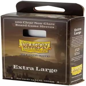 드래곤 실드 보드 게임 슬리브 클리어 논글레어 엑스트라 라지 - 1팩