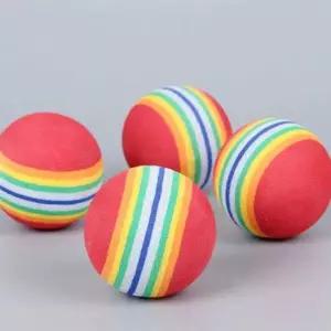 실내 연습용 스펀지 골프공 10P LM-0232 erE6+5kXq