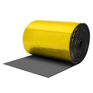 업그레이드 골드 디자인 방음 단열 매트 소음 감소 열 차단 면 자동차 문 지붕 엔진용