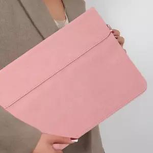 노트북 파우치 맥씬 가죽 슬리브(13.3형) (가로형) (핑크)