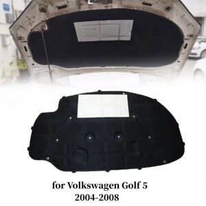 바겐 골프 5 2004 2008 용 전면 엔진 후드 단열 패드 사운드 코튼 방음 매트 커버 내화