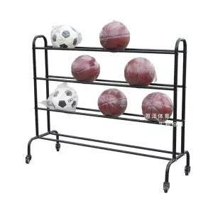 농구공 거치대 이동식 슈팅 진열대 정리대 보관 선반 받