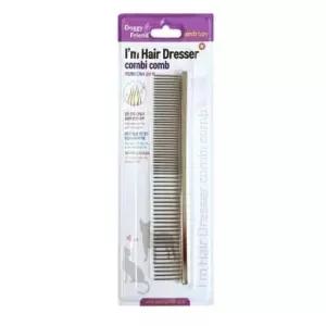강아지털빗 콤비빗 강아지빗 애견빗 애견미용빗 1개