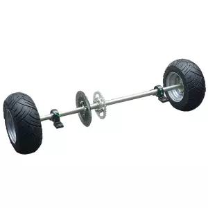 ATV 사발이 바퀴 4륜 액세서리 오토바이 트레일러 10인치