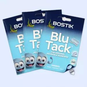 깜도리2 풀테이프 블루택 재사용점착제 사진붙이기소품고정 블루50g 3개