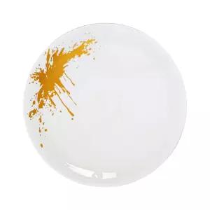 원형 세라믹 트레이(1) 두꺼운 접시 퓨전