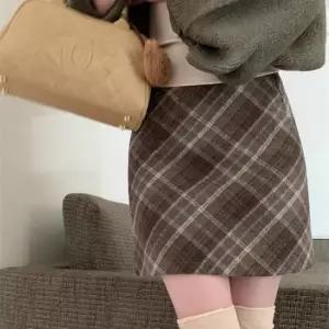 [SBD] 체크 데일리 데일리 클래식 미니 스커트 룩