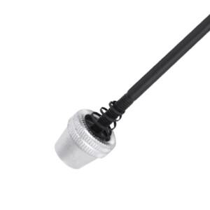 호환 내구성 강철 퀵 릴리즈 꼬치 가벼운 무게 약. 190mm 뒷바퀴 스큐어 실버 자전거 트레이너 사이클링 액