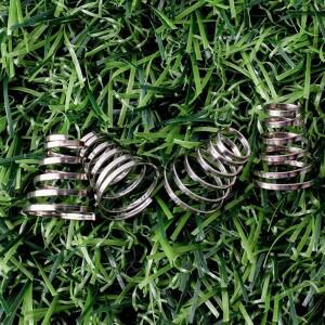 호환 20Pcs 부식 방지 스테인레스 퀵 릴리스 꼬치 스프링 9Mm 도로 산악 자전거용 바퀴 교체 부품