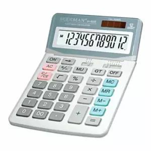 [문구/오피스] 계산기 12자리 재무계산기 일반계산기 우드맨