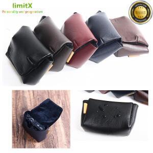 레트로 PU 가죽 카메라 가방 방수 케이스 후지필름 X 하프 X-HF1 인스탁스 미니 EVO X100V X30 XF10용