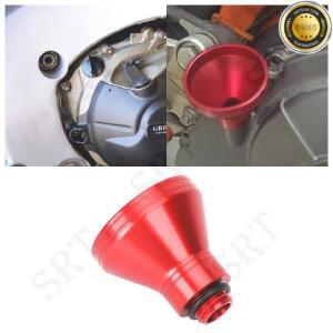 혼다 CBR1000RR CBR FIREBLADE SP 2000-2020 오토바이 엔진 오일 필러 20MM 알루미늄 합금 깔때기에 적합