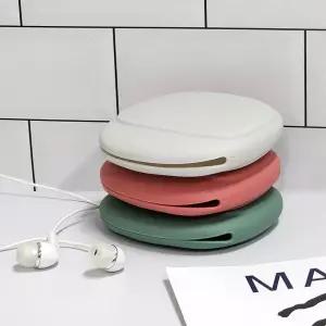 실리콘 줄 이어폰 보관 파우치 선정리 정리용품 선정리기 이어폰정리기