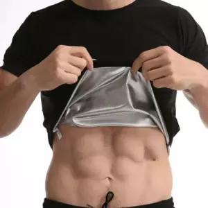 남성 반팔 땀복 사우나수트 헬스웨어 스포츠 운동