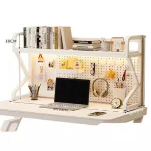 책상위책꽂이 책상상부장 타공판 공부 데스크 책상위 선반