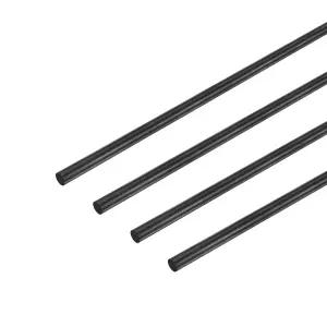 M 미터XITY 4팩 탄소 섬유 막대 RC 비행기/DIY 공예품/쿼드콥터 암/스케일 모델 카이트 윙 튜브용 100mm