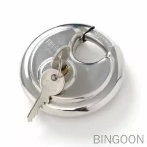 빈군 디스크형 원형 자물쇠 90MM 원형락 잠금장치 보안