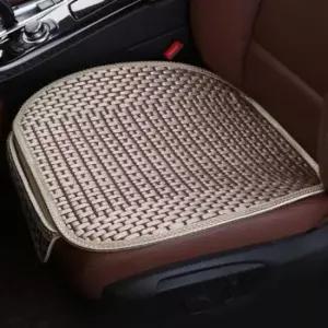 [CAR] 쿨링 여름용 방석 자동차 차량용 단일 시트 브라운