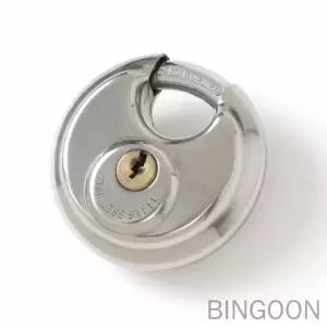 빈군 디스크형 원형 자물쇠 60MM 원형락 보안 잠금장치