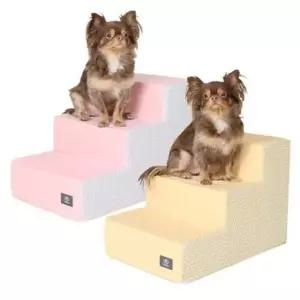 [반려] 스텝 계단 쥬시폼 강아지 3단 1P 관절보호 논슬립