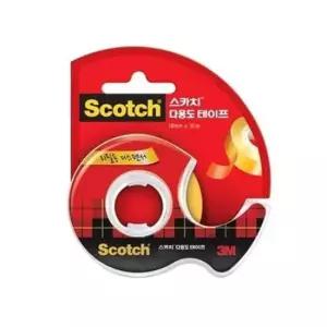 자재 스카치 다용도테이프 갑(12개입) 3M 583D18x30/디스펜서