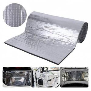 10 시트 자동차 사운드 데드너 단열 매트 자동 밴 방음 데드닝 절연 후드 소음 절연체