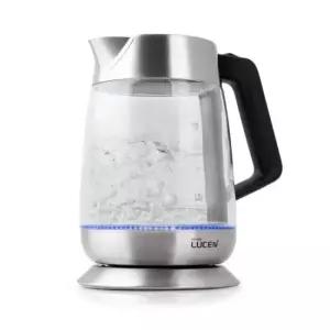 유리전기포트 루센1728 스텐레스 유리 전기주전자 전기포트 1.8L