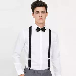 캐주얼 정장 멜빵 남자 여자 웨딩 서스펜더 DD-12382 셀프웨딩촬영